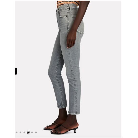 AGOLDE Nico High Rise Gray Denim Jeans Women's 24 - Picture 1 of 9